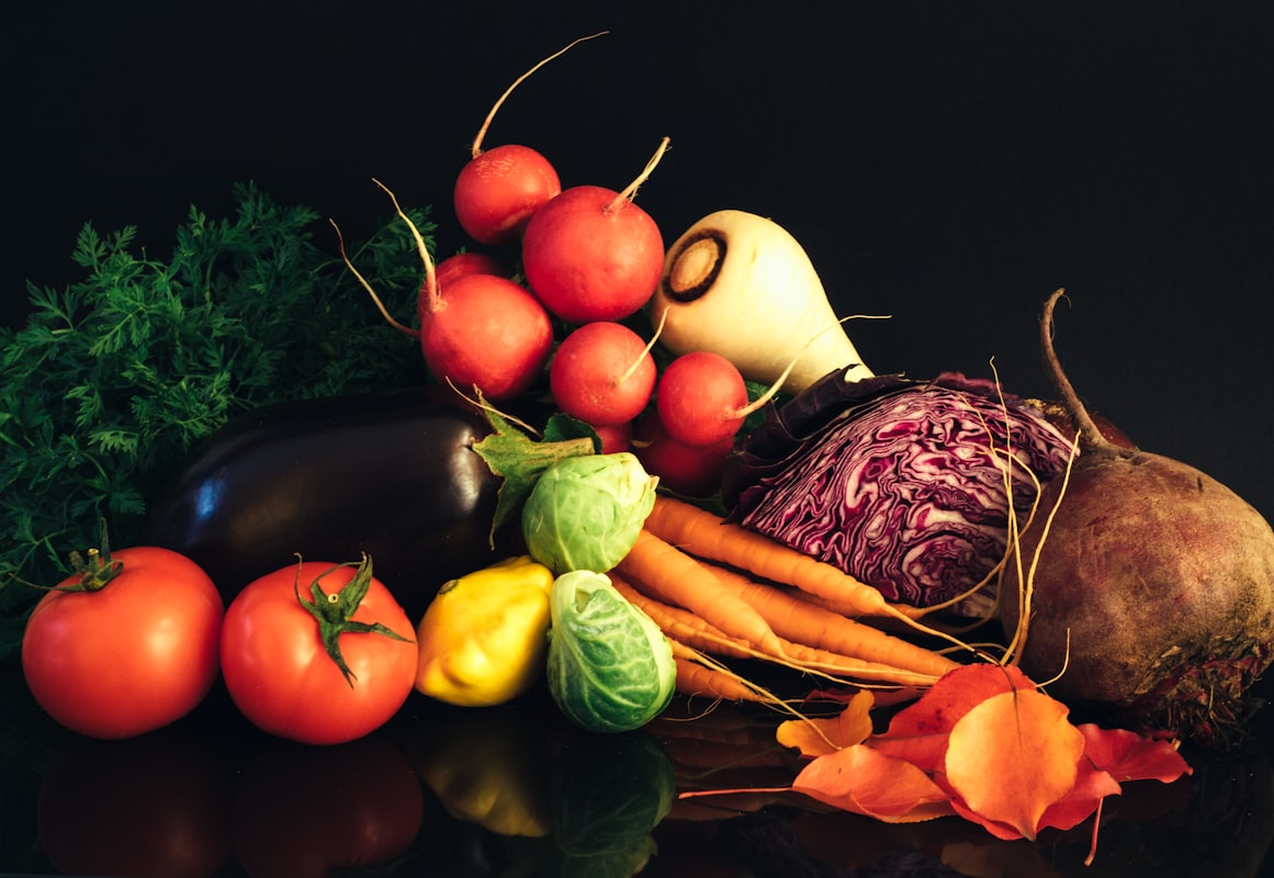 Vegetable-based soup with herbs